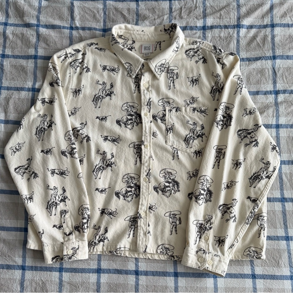 BDG Cowboy Button Down